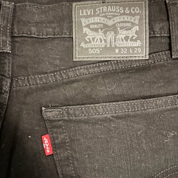 Levi’s 505 Black Jeans - Picture 5 of 5